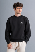 Classic Essential Sweatshirt – Jet Black
