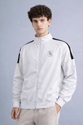 Essential Track Jacket – Ice White