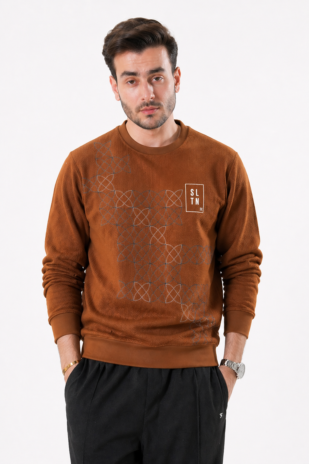 Essential Sweatshirt – Brown