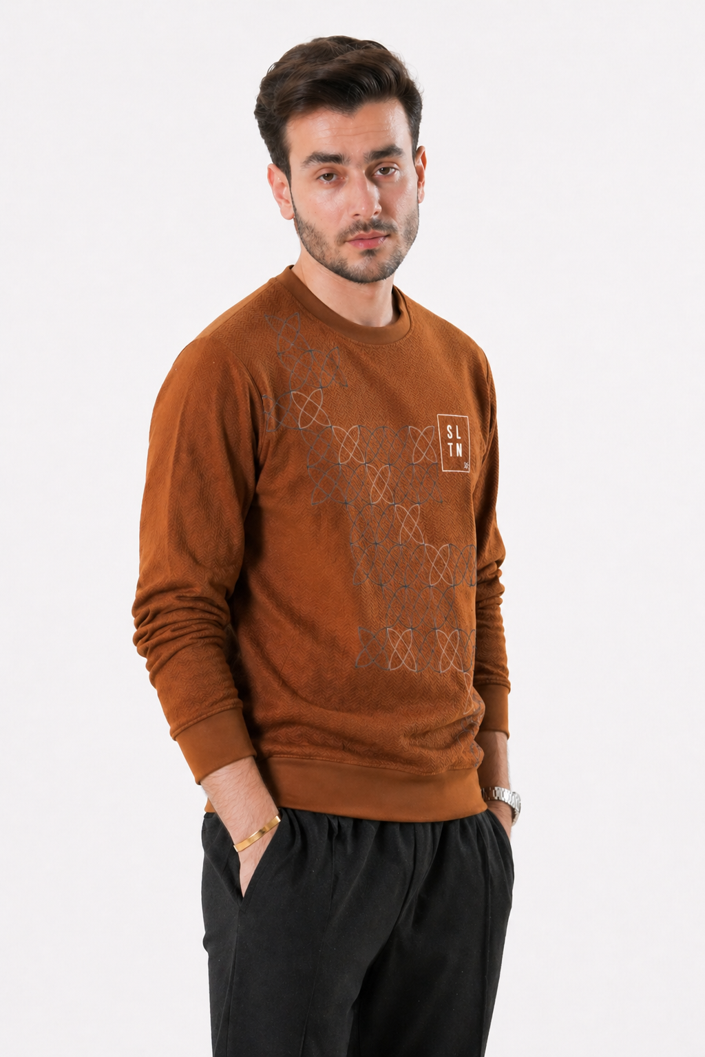 Essential Sweatshirt – Brown