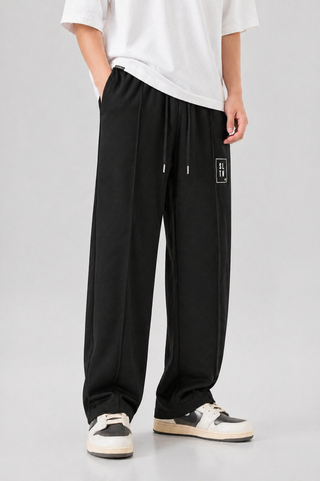 Classic Essential Track Trouser – Jet Black